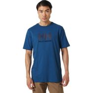 Helly Hansen HHA.33979-636 Logo Koyu Mavi Erkek T-Shirt