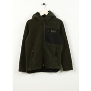 Helly Hansen HHA.41756 JR Champ Pile Koyu Yeşil Erkek Çocuk Polar Mont