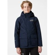 Helly Hansen Jr Vika Ins Çocuk Lacivert Yağmurluk
