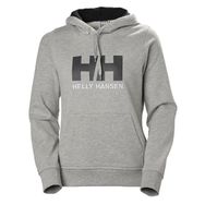 Helly Hansen W Hh Logo Hoodie Kadın Kapüşonlu Mavi Sweatshirt