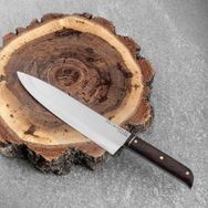 Helmangal El Yapımı Özel Üretim Paslanmaz Çelik Alpha Serisi Chef Bıçağı