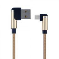 Helt HT-81 100 cm Gold Plastik Micro Şarj ve Data Kablosu