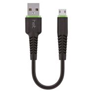 Helt HT-DC12 20 cm Siyah Plastik USB Şarj ve Data Kablosu
