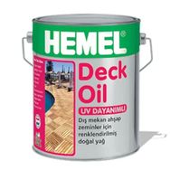 Hemel Deck Oıl Walnut 2.5 lt Boya