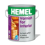 Hemel Varnish for İnterior 2.5 lt Su Bazlı Şeffaf İç Mekan Ahşap Cilası