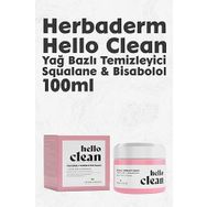 Herbaderm Hello Clean Yağ Bazlı Oleanolik Asit ve Squalane Bisabolol 100 ml Temizleyici Balm