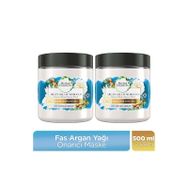 Herbal Essences Fas Argan Yağı Onarıcı 2x250 ml Saç Maskesi