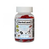 Herbaland Kids Omega 3 With DHA ve EPA Çiğnenebilir Form 60 Adet Takviye Edici Gıda