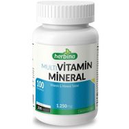Herbina Multivitamin Mineral 1250 mg 200 Tablet