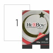 Herboy HB-1000 210x297mm Beyaz Lazer Etiket