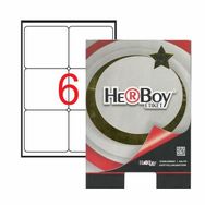 Herboy HB-1006 99,1x93,1mm Beyaz Lazer Etiket