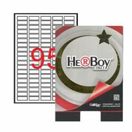 Herboy HB-1095 30x12mm Beyaz Laser Etiket