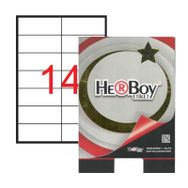 Herboy HB-1114 105x41mm Beyaz Lazer Etiket