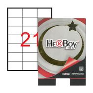 Herboy HB-1124 70x42,4mm Beyaz Lazer Etiket