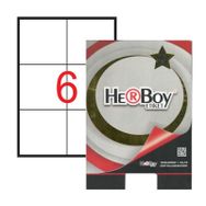 Herboy HB-1303 105x99mm Beyaz Lazer Etiket