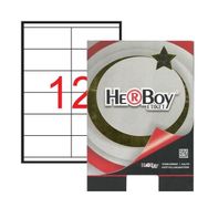 Herboy HB-1512 105x46mm Beyaz Lazer Etiket