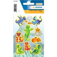 Herma 15494 Neon Ejderha Etiket