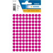 Herma 1836 Pembe 8 mm Yuvarlak Etiketler