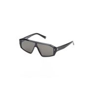 Hermossa HM 1624 C1 Geometrik Siyah Unisex Güneş Gözlüğü