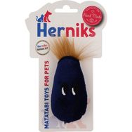 Herniks Matatabili Peluş Eggy 10 cm Lacivert Kedi Oyuncağı