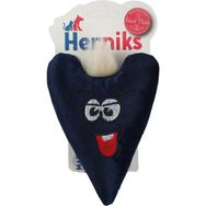 Herniks Matatabili Sesli Tüylü Kumaş Love 15 cm Lacivert Kedi Oyuncağı