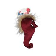 Herniks Sesli Kumaş Peluş Soi 25 cm Bordo Köpek Oyuncağı