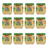 Hero Baby 120 gr Organik Kayısılı Muzlu 12'li Kavanoz Maması