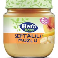 Hero Baby 120 gr Şeftalili Muzlu Kavanoz Maması