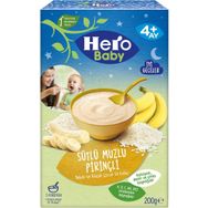Hero Baby 200 gr Gece Sütlü Muzlu Pirinçli Kaşık Maması