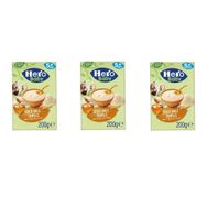 Hero Baby 5+ Ay 3x200 gr Çoklu Paket Sütlü Ballı İrmikli Kaşık Maması