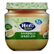 Hero Baby 6x120 gr Anadolu Sebzeleri Kaşık Maması