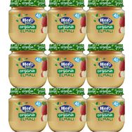Hero Baby 9x120 gr Organik Elmalı Kavanoz Maması