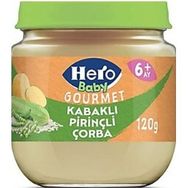Hero Baby Gourmet Kabaklı Pirinçli Çorba 120 gr Kavanoz Mama