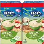 Hero Baby Sütlü Meyveli 8 Tahıllı 2x250 gr Kaşık Maması