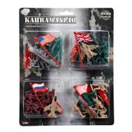 Hero Combat S00000418 Kahramanlar 4'lü Asker Set
