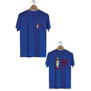 Hero Tasarım BLL1208 Alisson Becker Lacivert Bisiklet Yaka Kısa Kollu Unisex T-shirt