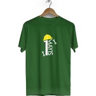 Hero Tasarım BLL1416 Haki 1 Mayıs Bisiklet Yaka Kısa Kollu Erkek T-shirt