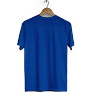 Hero Tasarım BLL1667 Lacivert Şehinşah Ön Arka Baskılı Bisiklet Yaka Kısa Kollu Erkek T-shirt