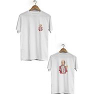 Hero Tasarım BLL169 Beyaz Erkek T-shirt