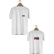 Hero Tasarım BLL1808 Siyah Pubg Ön Arka Baskılı Bisiklet Yaka Erkek T-shirt