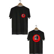 Hero Tasarım BLL1815 Siyah Pubg Ön Arka Baskılı Bisiklet Yaka Erkek T-shirt