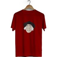 Hero Tasarım BLL194 Ali Şen Bordo Yeşilçam Bisiklet Yaka Kısa Kollu Unisex T-shirt