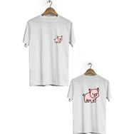 Hero Tasarım BLL2331 Beyaz Erkek T-shirt