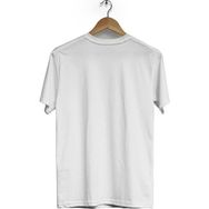Hero Tasarım BLL2911 Beyaz Hack Ön Arka Baskılı Bisiklet Yaka Kısa Kollu Erkek T-shirt