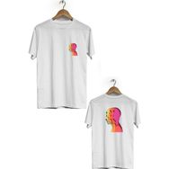 Hero Tasarım BLL323 Beyaz Erkek T-shirt