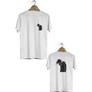 Hero Tasarım BLL3290 Beyaz Erkek T-shirt