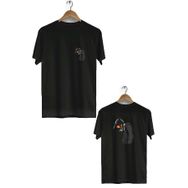 Hero Tasarım BLL3290 Siyah Erkek T-shirt
