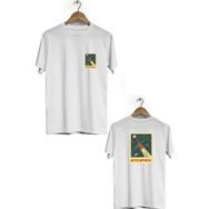 Hero Tasarım BLL577 Beyaz Erkek T-shirt