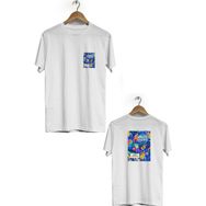 Hero Tasarım BLL590 Beyaz Erkek T-shirt