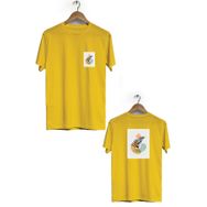 Hero Tasarım BLL634 Sarı Erkek T-shirt